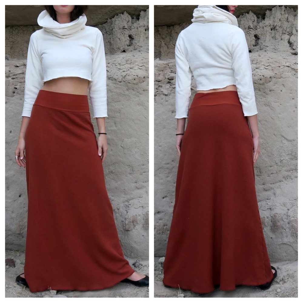 14 All year round Perfect Maxi fold waist skirt - Picture 1 of 5
